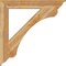 Ekena Millwork Legacy Traditional Rough Sawn Bracket, Western Red Cedar, 6"W x 48"D x 48"H BKT06X48X48LEC01RWR - alternate 3